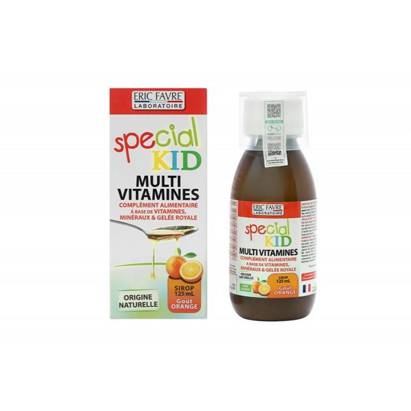 Siro hỗ trợ tiêu hóa Special Kid Multivitamines vị cam