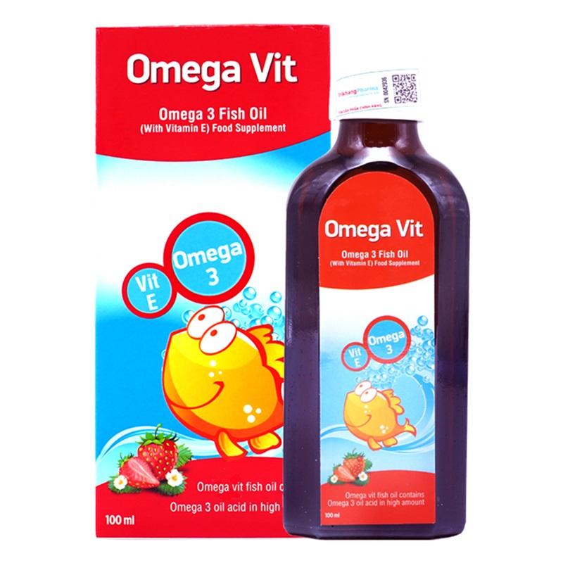 Siro Omega Vit Bổ Sung Omega 3 Và Vit E Cho Bé