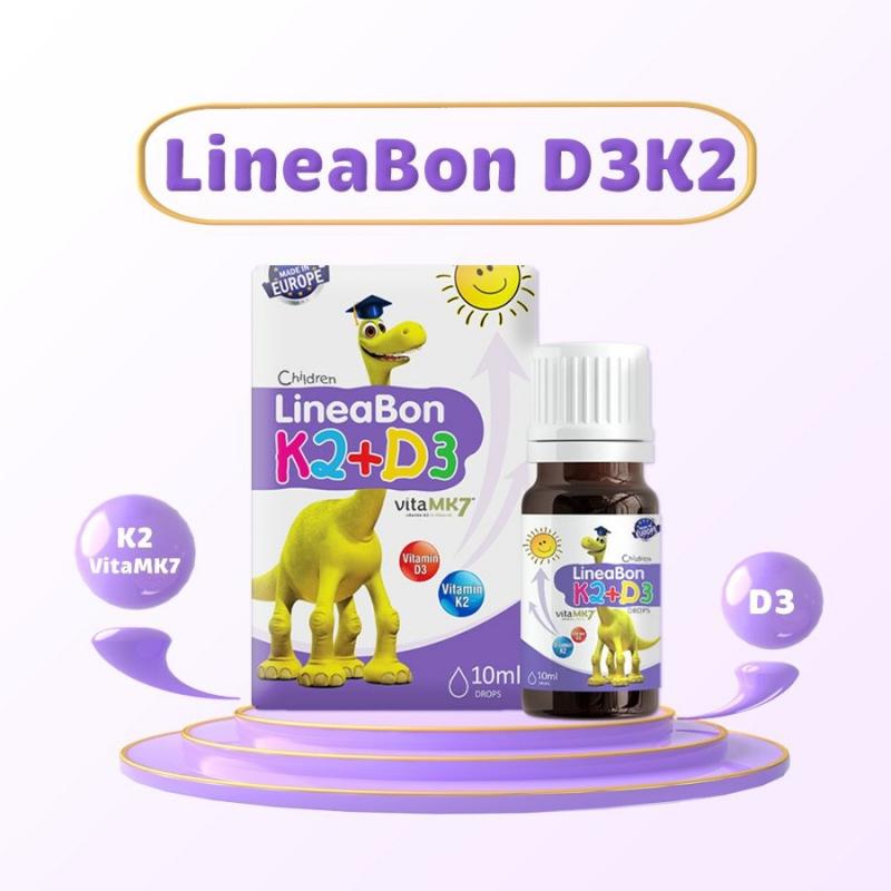 Siro tăng chiều cao cho bé LineaBon K2 + D3