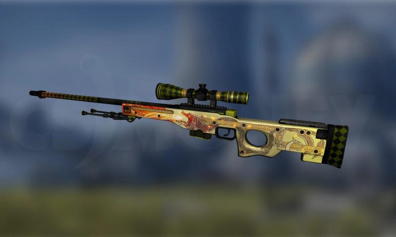 Skin lưu niệm AWP Dragon Lore Sniper trong Counter-Strike: Global ...