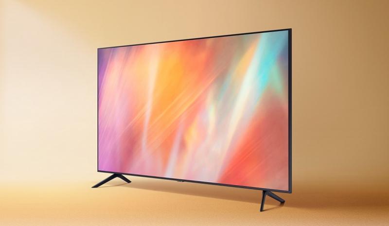 Smart tivi Samsung Crystal UHD 4K 55 inch UA55AU7700KXXV