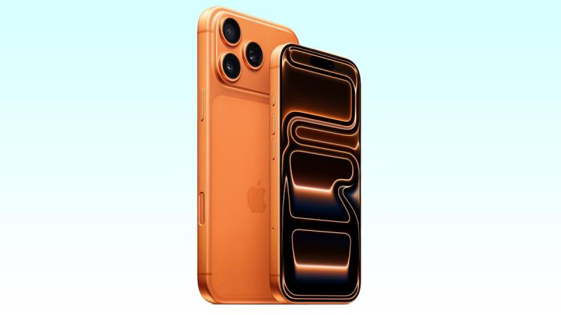 Kích thước là sự khác biệt lớn nhất giữa iPhone 17 Pro và 17 Pro Max. Ảnh: Apple.com