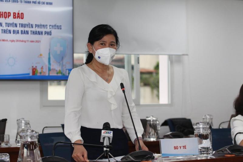 Chánh Văn phòng Sở Y tế TPHCM - bà Nguyễn Thị Huỳnh Mai - ảnh: Báo Thanh Niên