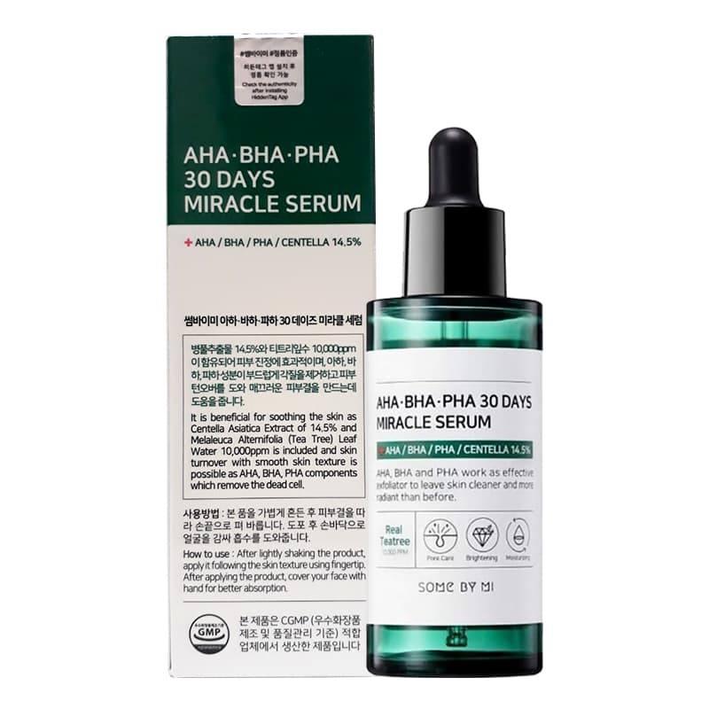 Tinh Chất Ngừa Mụn Some By Mi AHA-BHA-PHA 30 Days Miracle Serum 50ml