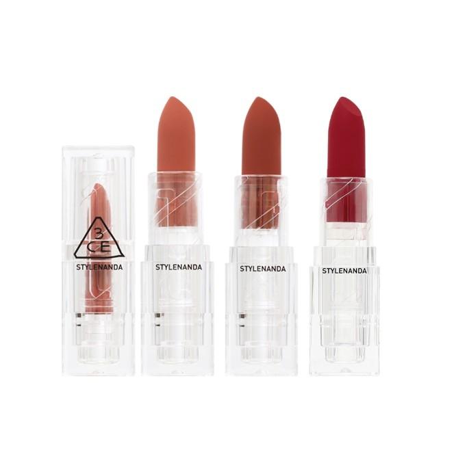 Son 3CE Soft Matte Lipstick Clear Layer Edition