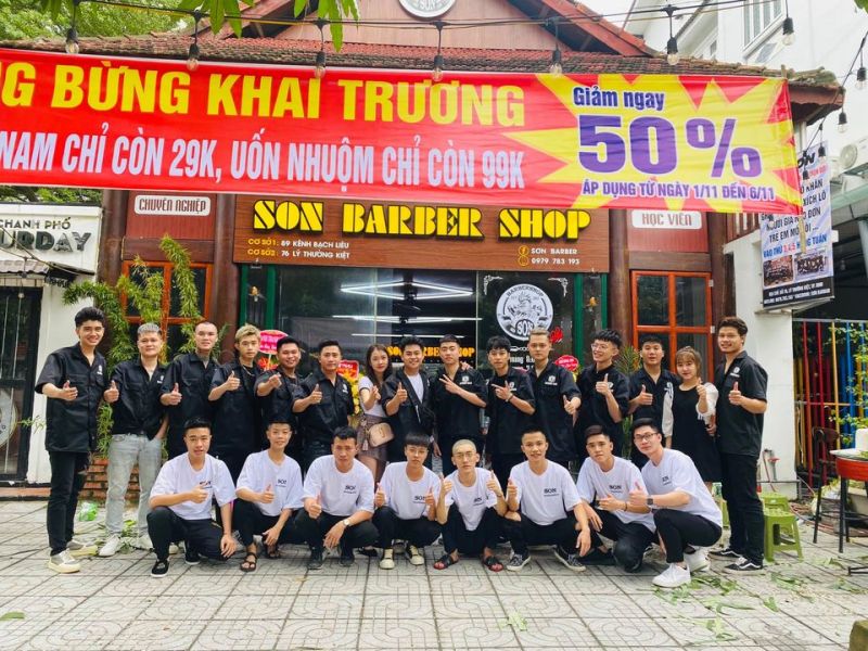 Top 9 tiệm cắt tóc nam đẹp tại TPVinh  Nghệ An 2023  Top10CongTy