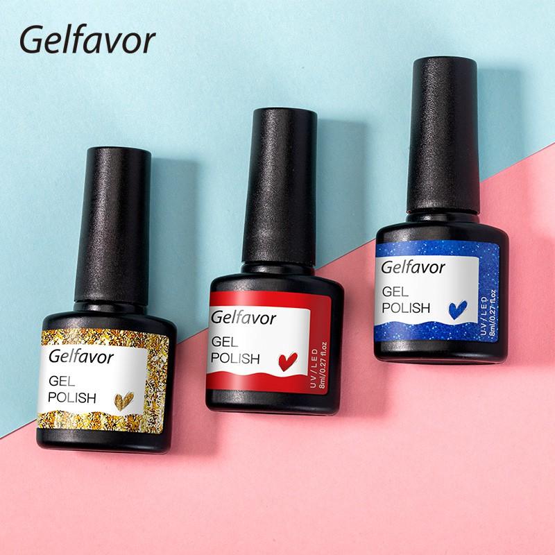 Sơn bóng Gelfavor cho móng tay 8ml