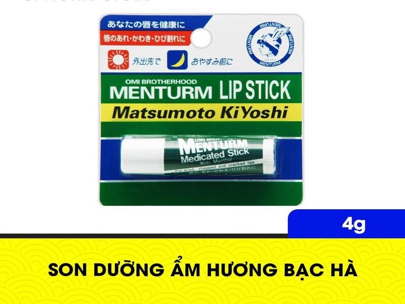 Son dưỡng ẩm hương bạc hà Matsukiyo 4g