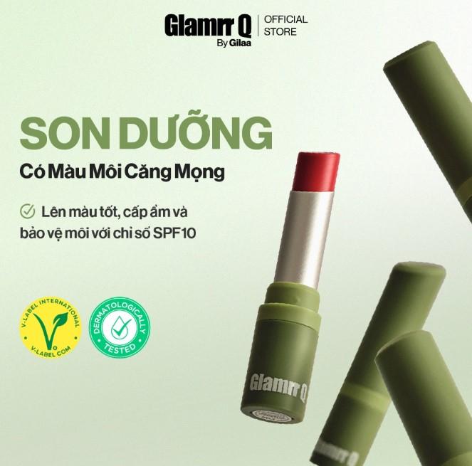 Son dưỡng Glamrr Q Vegan Super Lip Balm