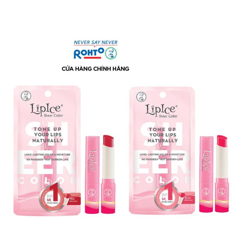 Son dưỡng hiệu chỉnh sắc môi màu tự nhiên Lipice Sheer Color 2.4g