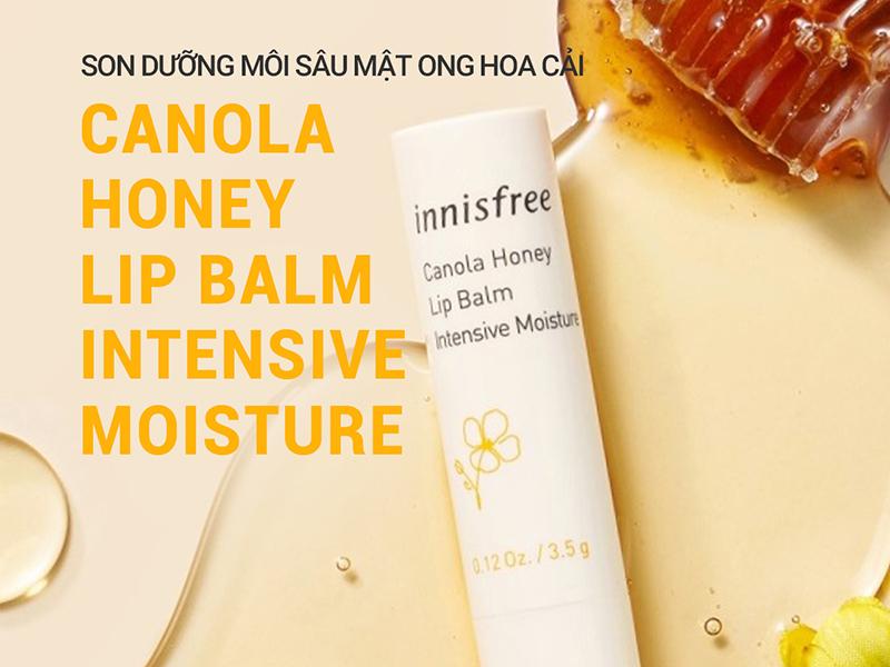 Son dưỡng Innisfree Canola Honey Lip Balm Deep Moisture