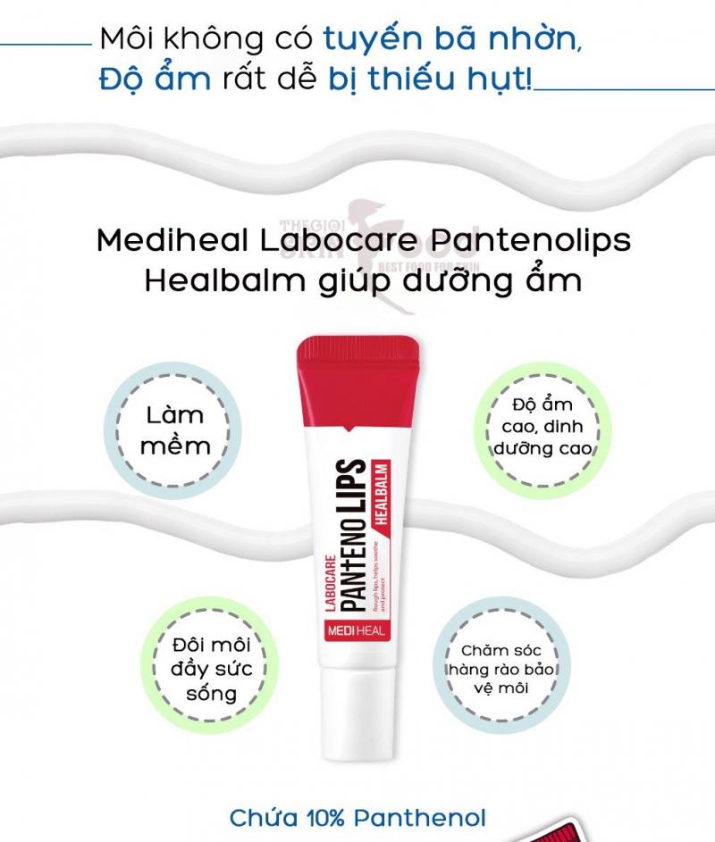 Son dưỡng môi Mediheal Labocare Pantenolips