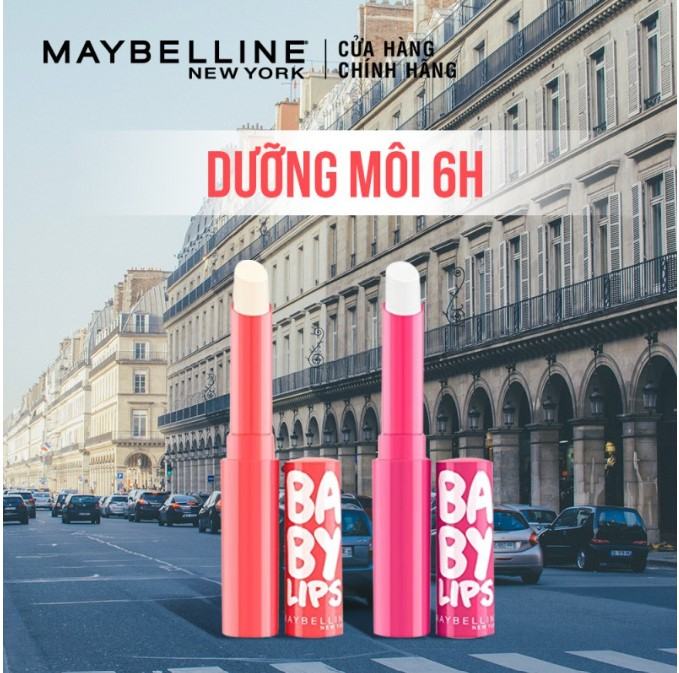 Son dưỡng môi chống nắng Baby Lips Bloom Maybelline New York SPF 16