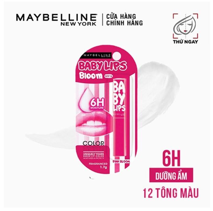 Son dưỡng môi chống nắng Baby Lips Bloom Maybelline New York SPF 16