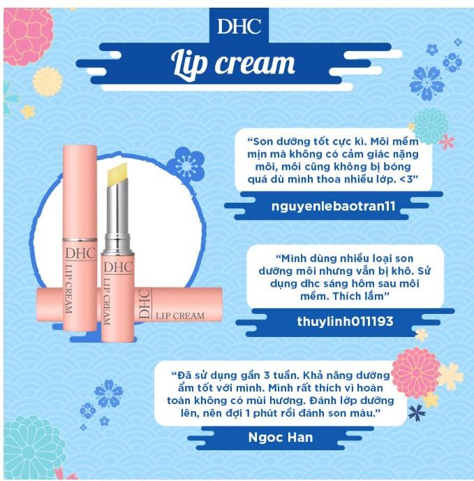 Son dưỡng môi DHC Lip Cream