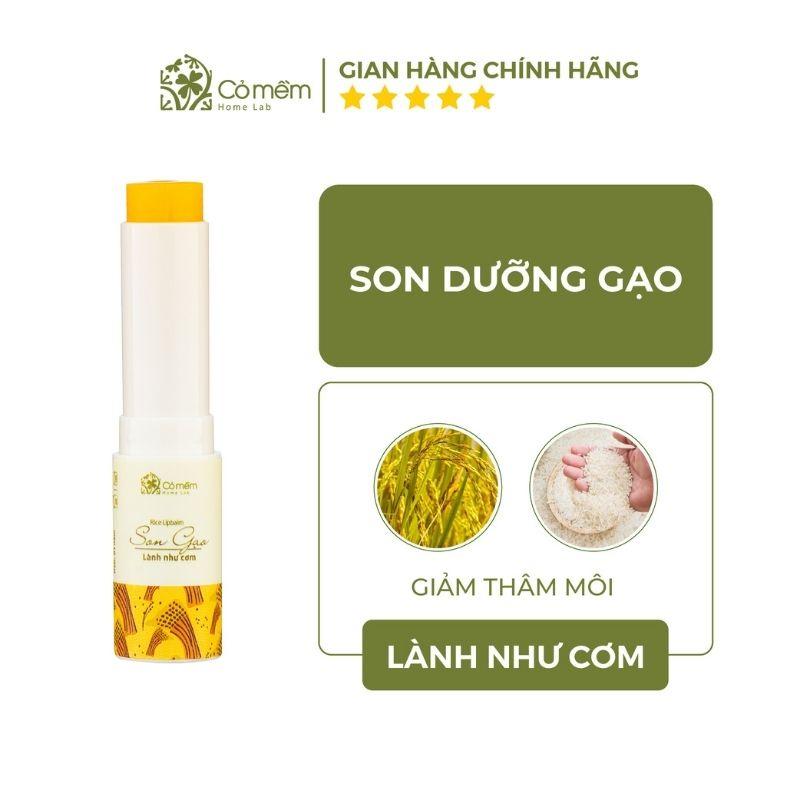 Son dưỡng môi Gạo Cỏ Mềm