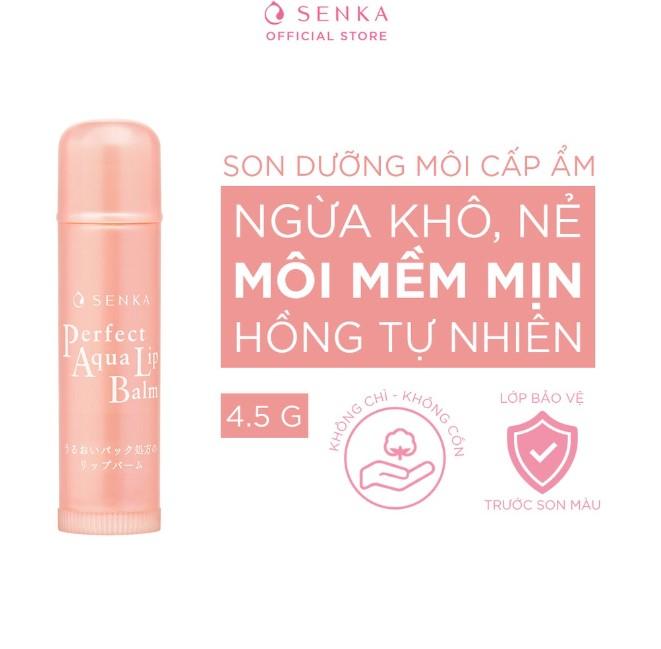 Son dưỡng môi Senka Perfect Aqua Lip Balm