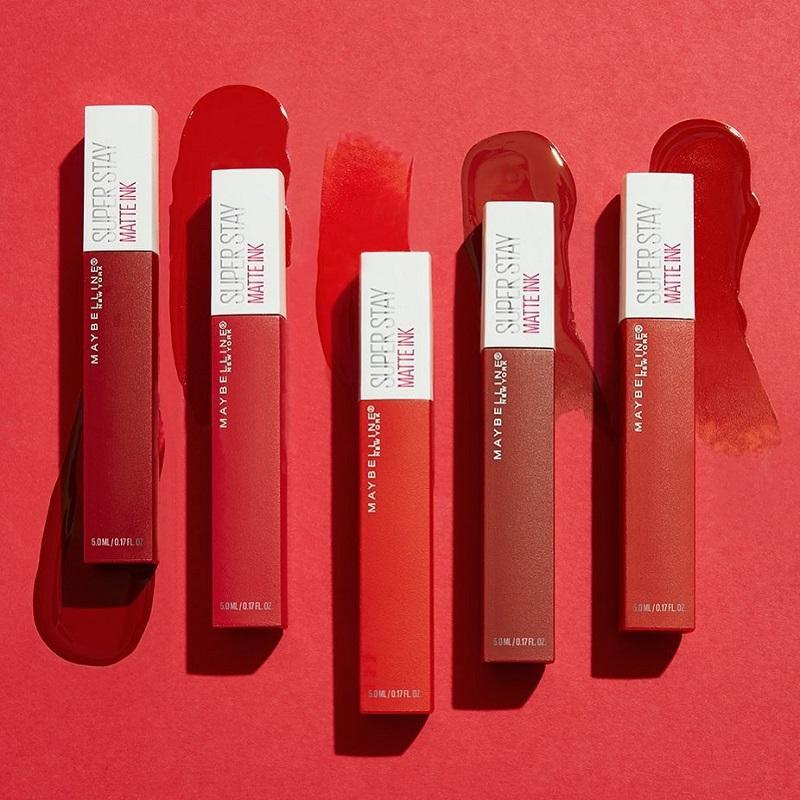 Son kem lì 16h lâu trôi Maybelline New York Super Stay Matte Ink City Edition Lipstick 5ml