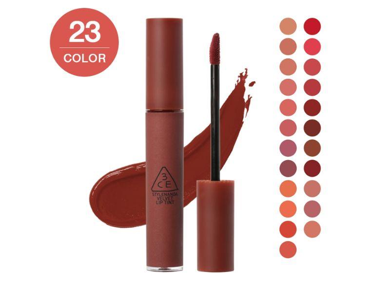 Son kem lì 3CE Velvet Lip Tint﻿