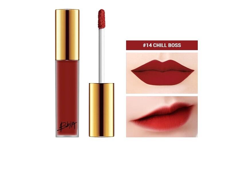 Son kem lì Bbia last velvet lip tint Version 3 - 14 Chill Boss (Màu đỏ lạnh)