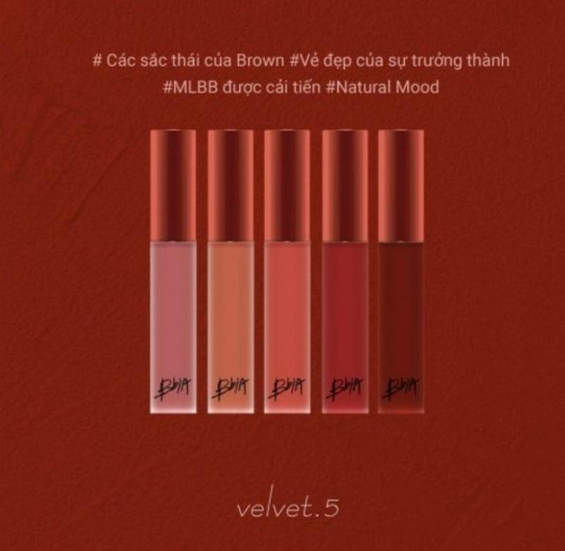 Son kem lì Bbia Last Velvet Lip Tint Version 5