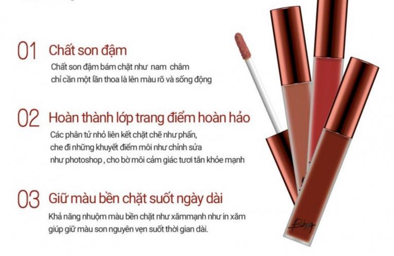 Son kem lì Bbia Last Velvet Lip Tint Version 5