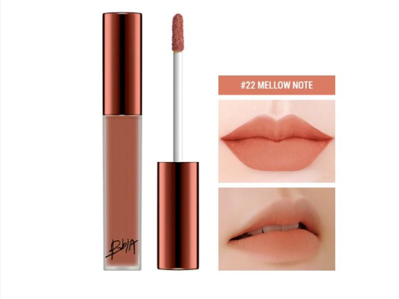 Son kem lì Bbia Last Velvet Lip Tint Version 5 - 22 Mellow Note (màu cam đất nude)