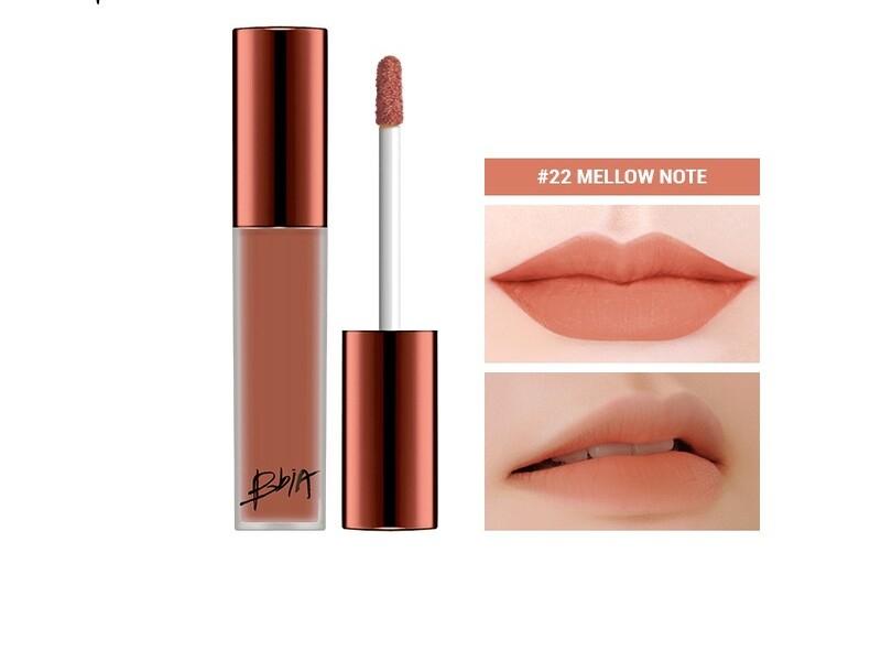 Son kem lì Bbia Last Velvet Lip Tint Version 5 màu 22 Mellow Note