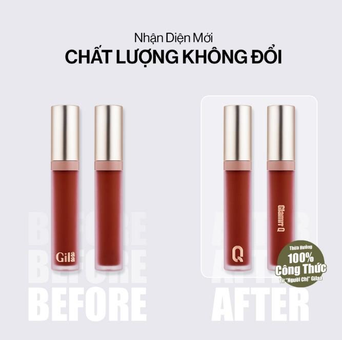 Son kem lì Glamrr Q Long Wear Lip Cream Full Size