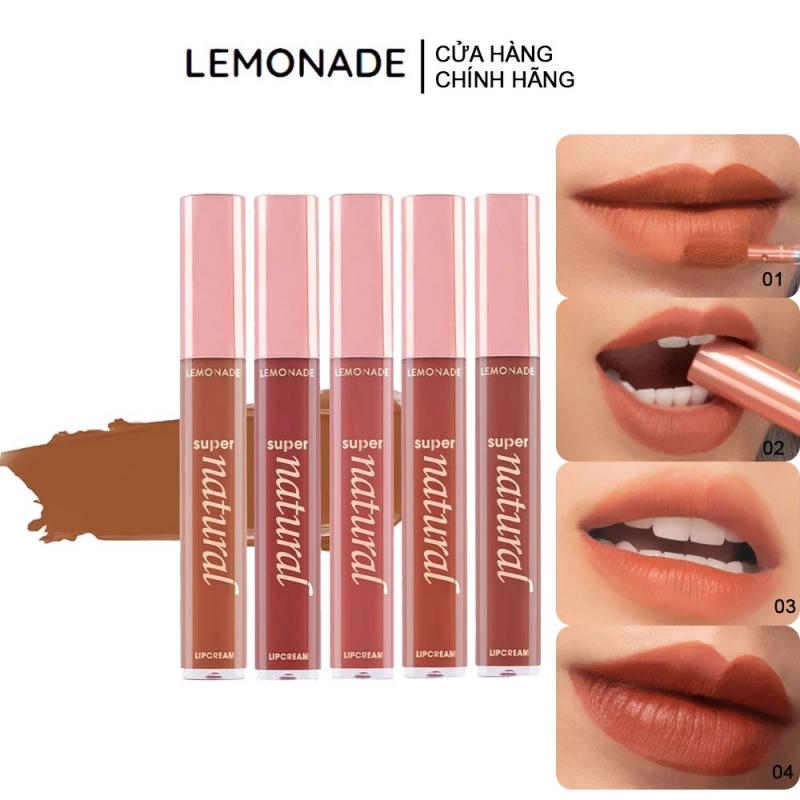 Son Kem Lì Lemonade SuperNatural Matte Lipcream 5g