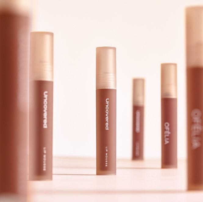 Son kem lì mịn Ofélia Uncovered Lip Mousse #LM3 Love Letter: Đỏ đất