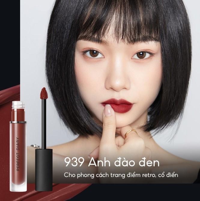 Son kem lì Perfect Diary Fog Dreamy Matte Lip Gloss