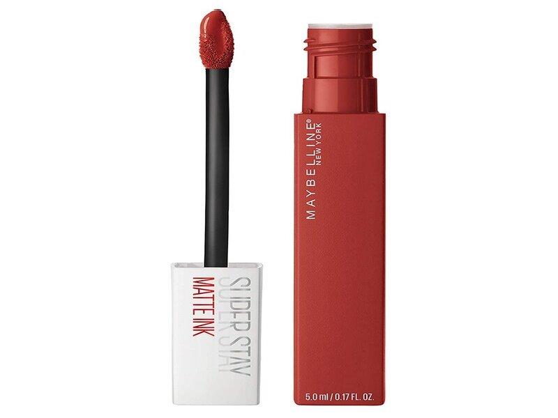 Son kem lì 16h lâu trôi Maybelline New York Super Stay Matte Ink City Edition Lipstick - 118 Dancer (Đỏ cam)