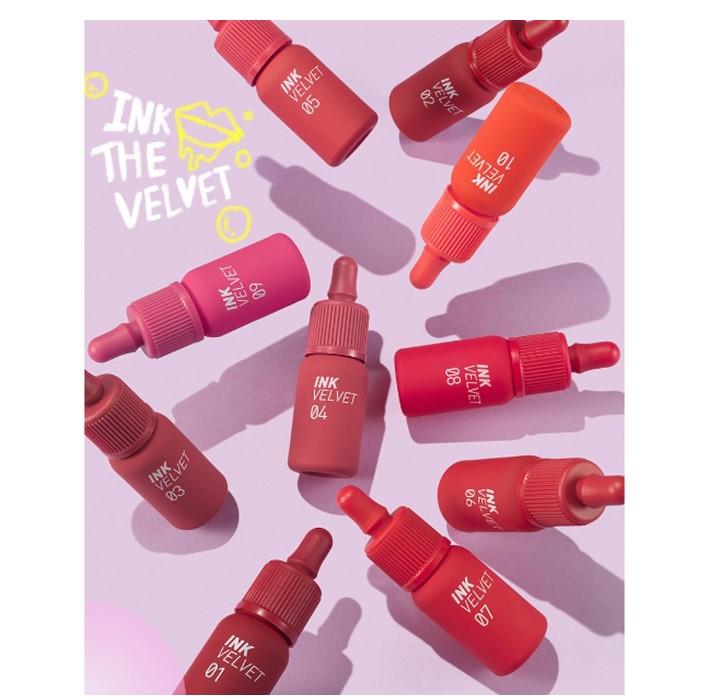 Son kem lì Peripera Ink Velvet Lip Tint New