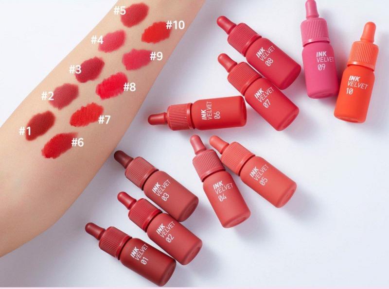 Son Kem Lì Peripera Ink Velvet Lip Tint New