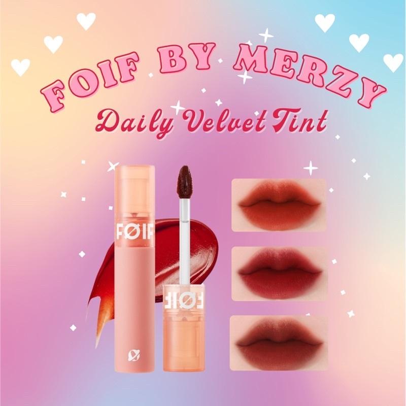 Son kem lì thuần chay FOIF Daily Velvet Tint