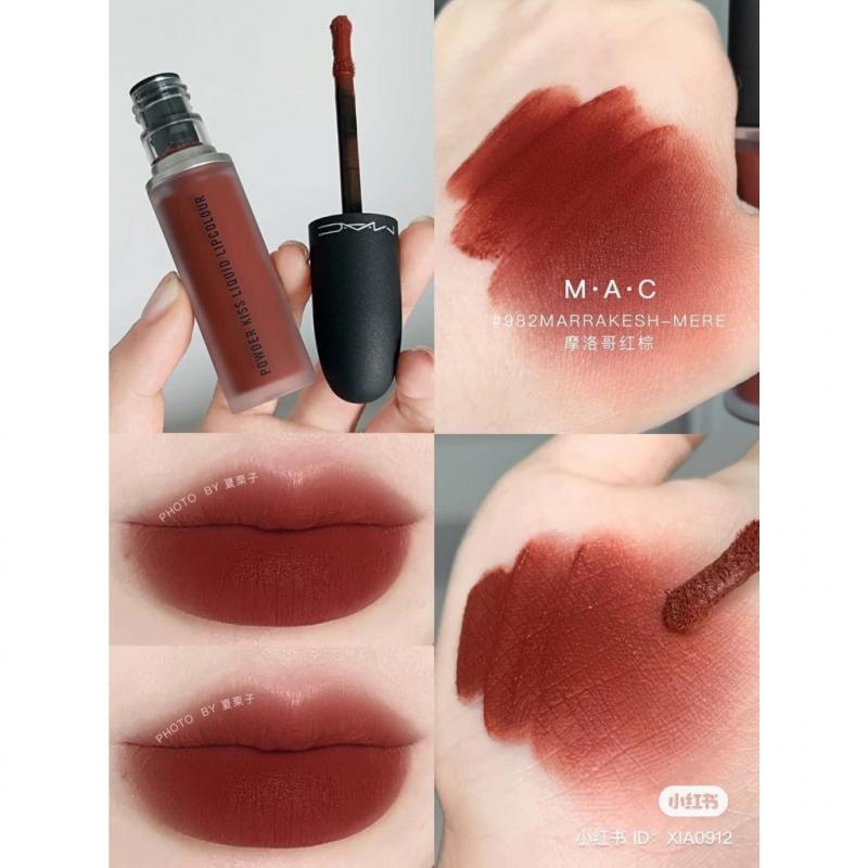 Son kem MAC Powder Kiss Liquid Lipcolour