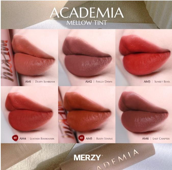 Son kem siêu lì Merzy Academia Mellow Tint