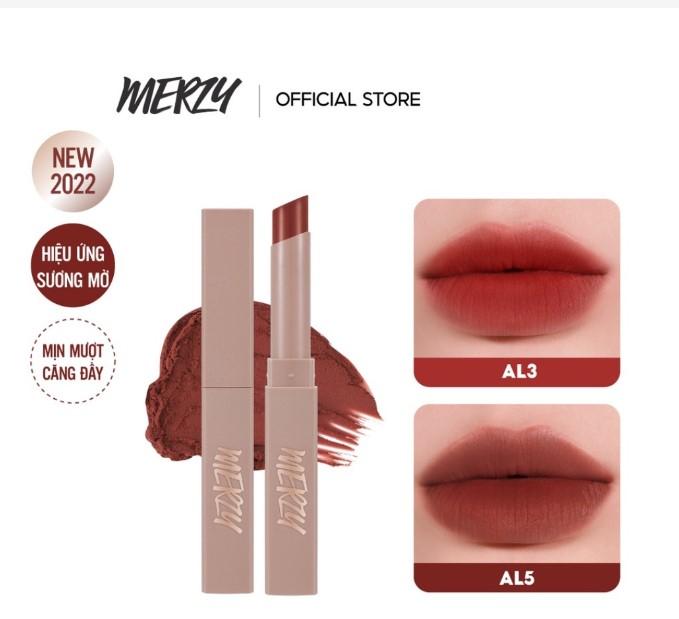 Son lì Merzy Academia Cotton Lipstick