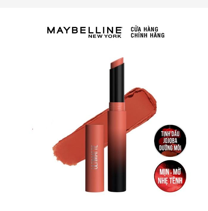 Son lì mịn môi Maybelline New York Color Sensational Ultimatte