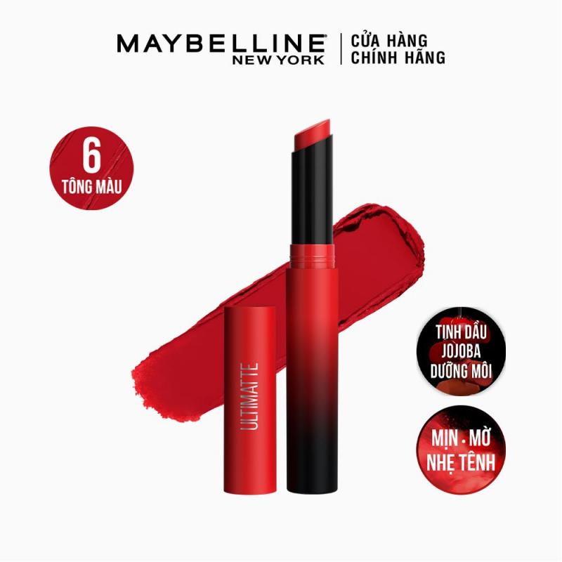 Son lì mịn môi siêu nhẹ cao cấp Maybelline New York Color Sensational Ultimatte