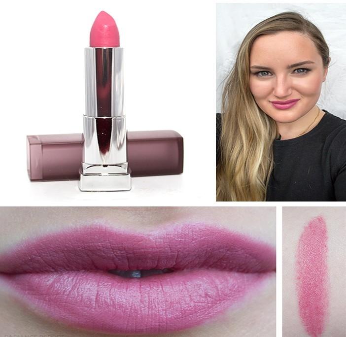 Son Maybelline color sensational creamy matte màu Lust for Blush là một màu hồng khói trầm ấm