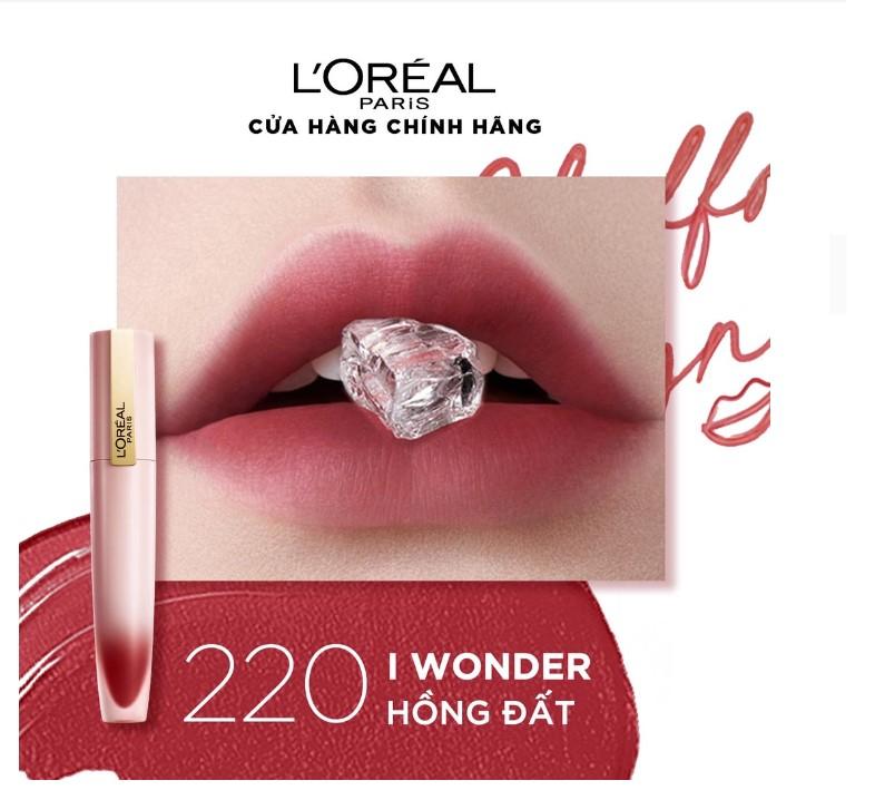 Son mịn lì cao cấp L'Oréal Paris Chiffon Signature #220