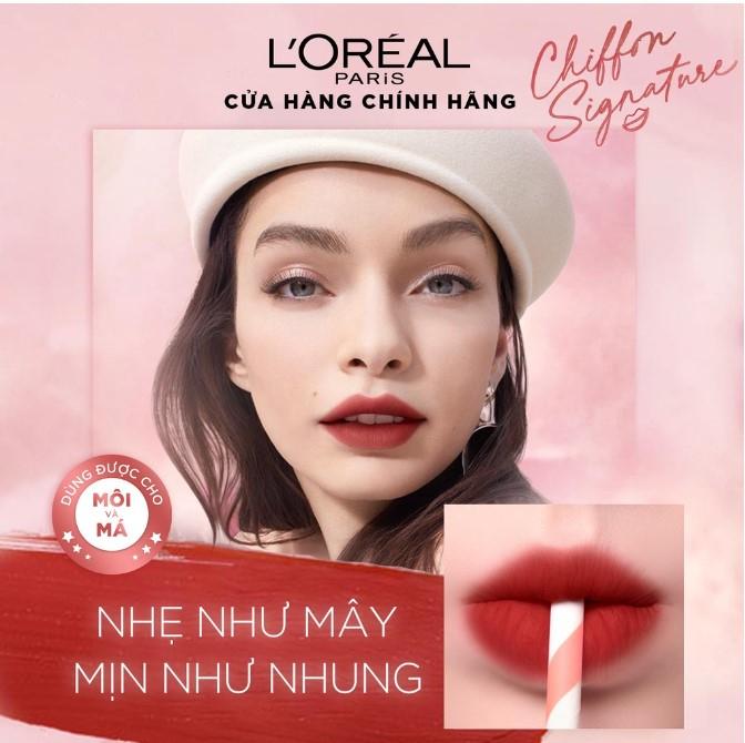 Son mịn lì L'Oréal Paris Chiffon Signature