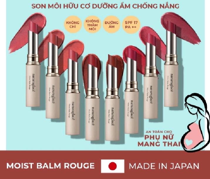 Son môi hữu cơ naturaglacé Rouge Moist