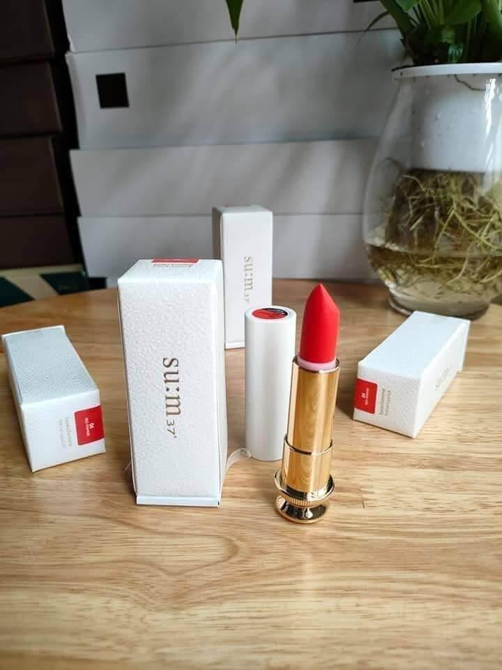 Son nhung lì dưỡng ẩm hoàng kim Su:m37 Losec Summa Velvet Lipstick