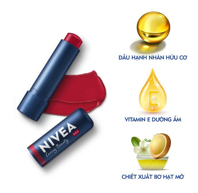 Son Nivea Sassy Red đỏ quyến rũ