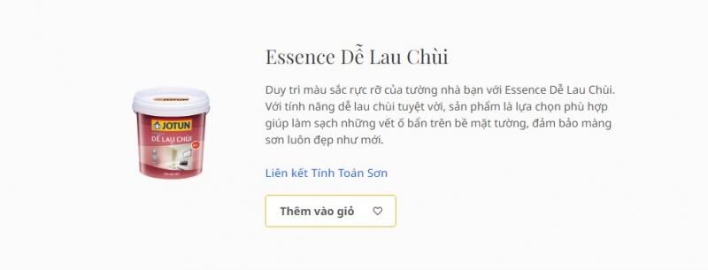 Sơn nội thất Jotun Essence