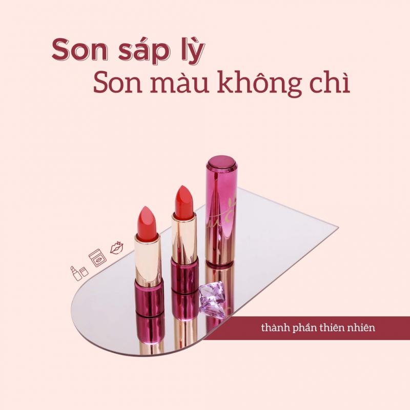 Son sáp lì đỏ vang GUO