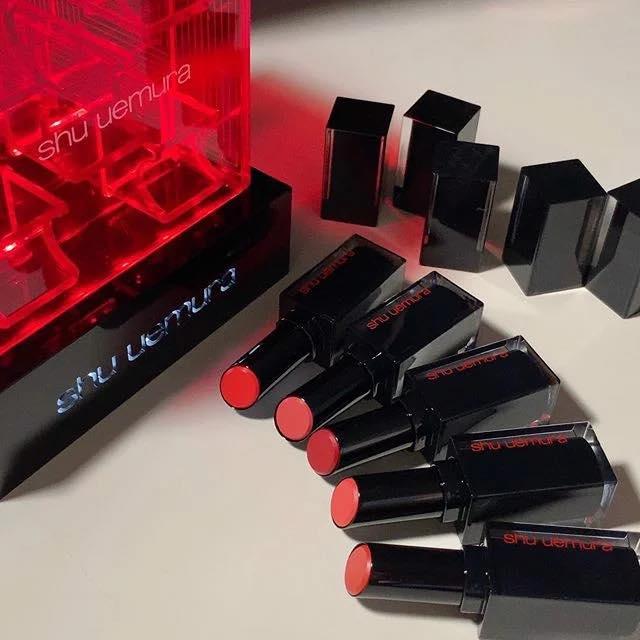 Son Shu Uemura PK 355 Rouge Unlimited Lipstick